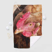 CUTE CHICKEN GOLFHANDDOEK (Insitu)