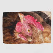 CUTE CHICKEN GOLFHANDDOEK (Horizontaal)