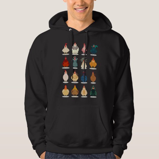 Cute Chicken Hoodie (Voorkant)