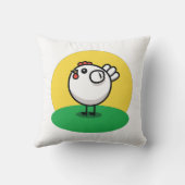 Cute Chicken Kussen (Achterkant)