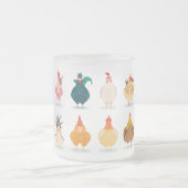 Cute Chicken Matglas Koffiemok (Center)