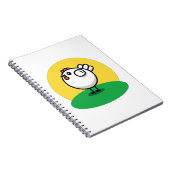 Cute Chicken Notitieboek (Rechterzijde)