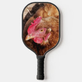 CUTE CHICKEN PICKLEBALL PADDLE (Achterkant)