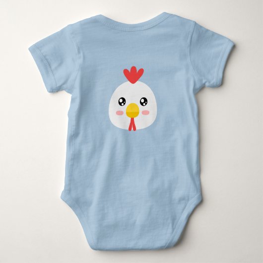 Cute Chicken Romper (Achterkant)