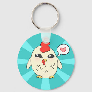 Cute Chicken Sleutelhanger