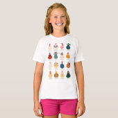Cute Chicken T-shirt (Voorkant volledig)