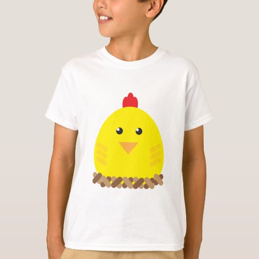 Cute Chicken T-shirt (Voorkant)