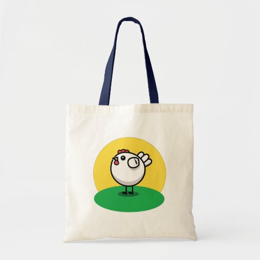 Cute Chicken Tote Bag (Voorkant)