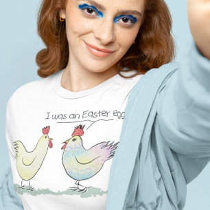 Cute Chicken was een paaseieren T-shirt