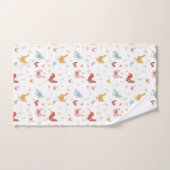 Cute Chickens Hens and Baby Chicks (Serviette à main)