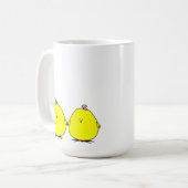 Cute Chicks Café Mug (Devant gauche)