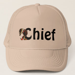 Cute Chief Chiefs Native American Fun Trucker Hats Pet