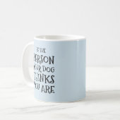 Cute Chien 11 oz Mug classique (Devant gauche)