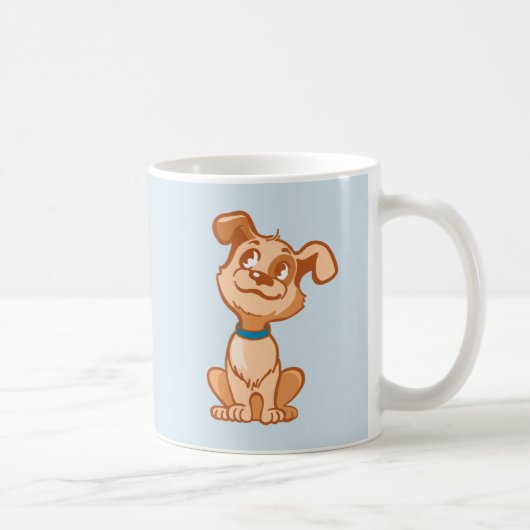 Cute Chien 11 oz Mug classique (Droite)