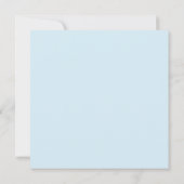 Cute Chien Hello Carte Plat (Dos)
