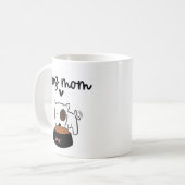 Cute Chien Maman tasses de café (Devant gauche)