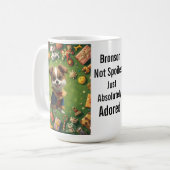 Cute chien Mug (Devant gauche)