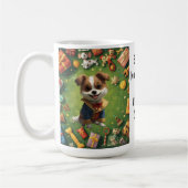 Cute chien Mug (Gauche)