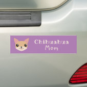Cute Chihuahua Bumpersticker (Op auto)