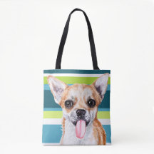 Cute Chihuahua Colorful Pattern