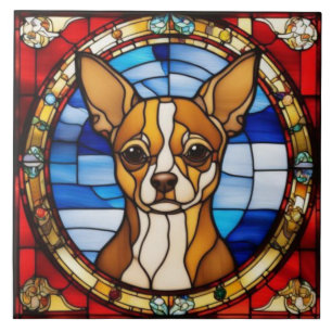 Cute Chihuahua-hond wenskaart Tegeltje