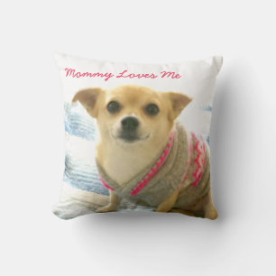 Cute Chihuahua mama houdt van me Kussen