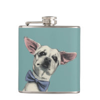 Cute Chihuahua met Bow Stropdas Tekening