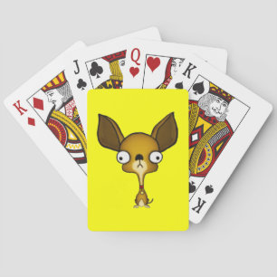 Cute Chihuahua Pokerkaarten