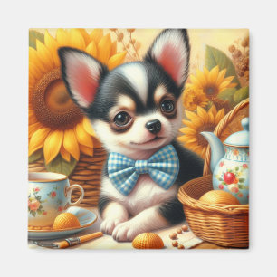Cute Chihuahua Puppy Magneet