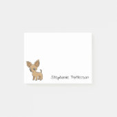 Cute Chihuahua Tiny Dog Custom Post-it® Notes (Voorkant)