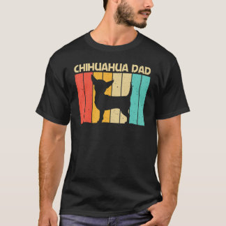 Cute Chihuahua voor papa Mannen Chihuahua Pet Dog T-shirt