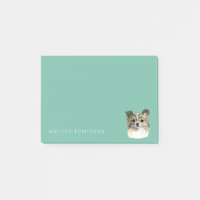 Cute Chihuahua Waterverf Portrait | Jouw namen toe