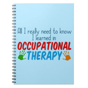Cute Childrens Occupational Therapist Notitieboek