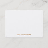 Cute Children's Pirate Ship Calling Card Contactkaartje (Achterkant)