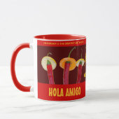 Cute Chili Peppers Hola Amigo Funny  Mok (Links)