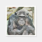 CUTE CHIMPANZEE SERVET (Voorkant)