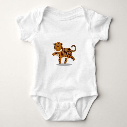 Cute Chinese Zodiac Tiger Romper (Voorkant)