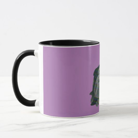 Cute Chinois Noir Shar Pei Mug (Gauche)