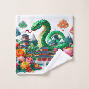 Cute chinois serpent du Nouvel An 2025 WC6