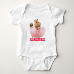 Cute Chipmunk Ballerina in tutu bij Dance Studio Romper