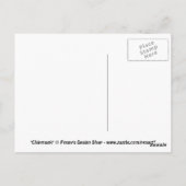 Cute Chipmunk Briefkaart (Achterkant)