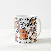 Cute Chipmunk Coffee Mug (Devant droit)