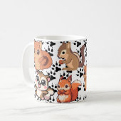 Cute Chipmunk Coffee Mug (Devant gauche)