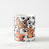 Cute Chipmunk Coffee Mug (Centre)