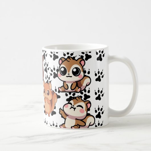 Cute Chipmunk Coffee Mug (Droite)
