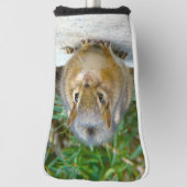 Cute Chipmunk heeft zijn oog op jou Golfheadcover (Draai 90)