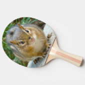 Cute Chipmunk heeft zijn oog op jou Tafeltennisbatje (Zijkant)