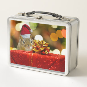 Cute Chipmunk Merry Kerstmis