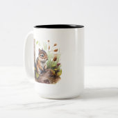 Cute Chipmunk Mok (Voorkant links)