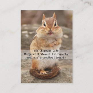 Cute Chipmunk Visitekaartjes